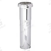 APPROVED VENDOR Extension: Brass, Chrome, Silver, 1 1/2 in Nominal Pipe Size, 6 in Overall Lg, Slip (MPN 1PNU1). Key specifications — Finish: Chrome; Includes: Nut and Washer; Brand: APPROVED VENDOR; Connection Type: Slip.