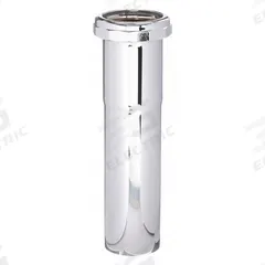 APPROVED VENDOR Extension: Brass, Chrome, Silver, 1 1/2 in Nominal Pipe Size, 6 in Overall Lg, Slip (MPN 1PNU1). Key specifications — Finish: Chrome; Includes: Nut and Washer; Brand: APPROVED VENDOR; Connection Type: Slip.