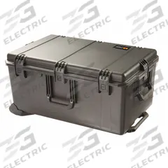 PELICAN Protective Case: 18 in x 29 in x 13 3/4 in Inside, No Foam, Black, Mobile, 22 lb Wt, Plastic (MPN IM2975-X0000). Key specifications — Closure Type: Press and Pull Latches; Brand: PELICAN; Carry-On Size: No.