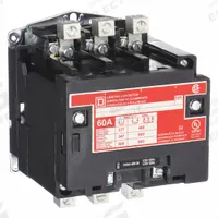 SQUARE D Lighting Magnetic Contactor: 3 Poles, 120V AC, 60 A (MPN 8903SPO2V02). Key specifications — attr948947: SQUARE D.
