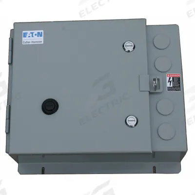 EATON NEMA Magnetic Motor Starter: Non-Reversing, 3 Poles, NEMA Size 4, 135 A - Enclosed Non-Reversing Starters with Electronic Overloads