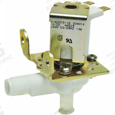 ROBERTSHAW Low Flow Ice Maker and Machine Water Valve: 1/2 in ID Hose, IMV-529 - Plumbing