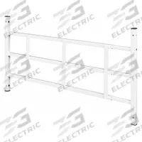 PRIME-LINE Window Security Guard: Fixed, 23 1/2 in to 38 in, 15 1/4 in Ht, 3 Bars, White (MPN S 4752). Key specifications — Brand: PRIME-LINE; Material: Carbon Steel; Mounting Location: Inside/Outside; Adjustability: Fixed; Color: White.
