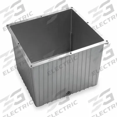 LOVEJOY Hydraulic Reservoir: 17 gal Nominal Capacity, 14 in Overall Ht - Aluminum Hydraulic Tanks