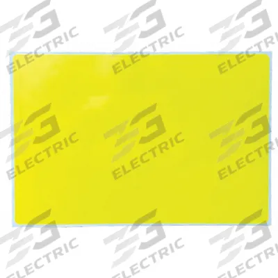 APPROVED VENDOR Barcode Printer Label: 4 in Label Wd, 6 in Label Ht, Yellow, Matte - Fanfold Direct Thermal Labels