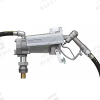 DAYTON Electric Drum Pump: 12 V DC, 1/7 hp HP, 15 gpm Max. Flow Rate, Pump with Hose & Nozzle, 12 ft (MPN 12F724). Key specifications — Brand: DAYTON; Meter: Not Included.