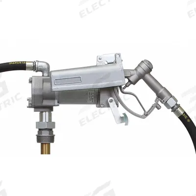 Dayton Electric Drum Pump: 12 V DC, 1/7 hp HP, 15 gpm Max. Flow Rate, Pump with Hose & Nozzle - Bung-Mount DC-Powered Fuel Transfer Pumps