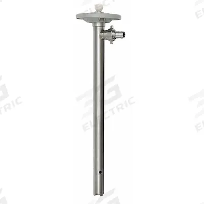 Dayton Drum Pump Tube: Stainless Steel, 1 1/2 in Inlet Size - Drum Pump Tube Assemblies