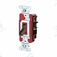 HUBBELL Wall Switch: Toggle Switch, 3-Way, Maintained, Brown, 120/277V AC, 20 A (MPN CSB320ST). Key specifications — Illuminated: No; Voltage Rating: 120/277V AC.