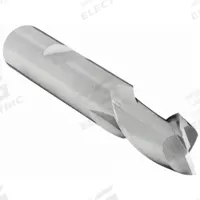 CLEVELAND Square End Mill: Cobalt, 2 Flute, 1/4" Mill Dia, 1/2" LOC, 2-7/16" OAL (MPN C42607)