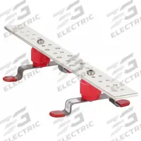 Grounding Busbar: Copper, 20 in Grounding Bar Lg, 2 in Grounding Bar Wd (MPN GB2B0312TPI-1). Key specifications — Material: Copper; For Use With: Telecom/Data Center; Ground Wire Included: No; Grounding Bar Holes and Size: (3) 3/8 in; Includes: Panduit GB2B0312TPI-1 Telecom Grounding Busbar; Brand: PANDUIT.