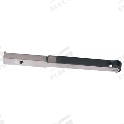 DYNABRADE Contact Arm: 1/2 in Belt Wd, 13 in Belt Lg, Mini-Dynafile Series, 7/16 in Wheel Dia - Belt Sander Contact Arms