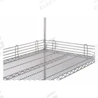 INSTOCK Wire Shelf Ledges: 60 in x 1 in x 4 in, Chrome (MPN GRJL60N-4C). Key specifications — Material: Chrome; Color: Silver; Finish: Chrome; Brand: INSTOCK; Ledge Size: 24 in.