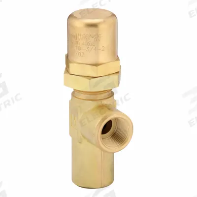 Parker Pressure Control Valve: 15 gpm, 1,750 psi Max Set, Brass - Hard-Seat Pressure Control Valves