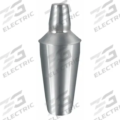 ITI Cobbler Shaker: 28 fl oz Capacity, 10 1/2 in Overall Ht, 3 Pieces, Stainless Steel - Furnishings, Appliances and Hospitality