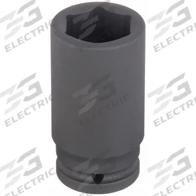 WESTWARD Impact Socket: 3/4 in Drive Size, Metric, 32 mm Socket Size, 6-Point, Deep - 3/4" Drive Impact Sockets