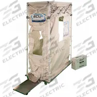 MINTIE TECHNOLOGIES Particle Containment Kit: 32 in Overall Wd, 62 in Overall Lg, 11 ft Overall Ht (MPN MTIECU4-MPP). Key specifications — attr1058165: MINTIE TECHNOLOGIES; attr1058164: MTIECU4-MPP; attr1058192: Mobile Platform MP4; attr1058207: Particle Containment Unit.