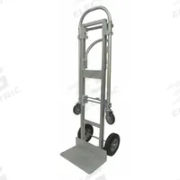 APPROVED VENDOR Convertible Hand Truck: 500 lb, Dual-Handle, Silver, Aluminum, Flat-Free (MPN 24L330). Key specifications — Brand: APPROVED VENDOR.