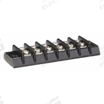 APPROVED VENDOR Barrier Terminal Strip: 6 Poles, 22 AWG – 14 AWG For Wire Sizes - Surface Mount Barrier Strips