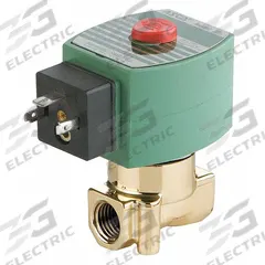 REDHAT Solenoid Valve: 2-Way, Normally Closed, 1/4 in Pipe Size, 110V AC/120V AC, High Flow, DIN (MPN SD8262H212). Key specifications — Pipe Size: 1/4 in; Voltage: 110V AC; Brand: REDHAT.