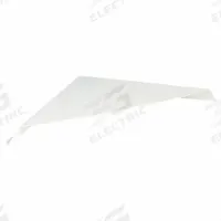 Air Diverter: 22 1/4 in Overall Ht, 22 1/4 in Overall Wd, T-Grid Diffusers, Plastic (MPN STR-ADC-W). Key specifications — Brand: AMERICAN LOUVER; Compatible with Product Type: T-Grid Diffusers; Material: Plastic; Product Type: Air Diverter.