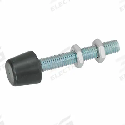 JW WINCO Toggle Clamp Spindle Assembly: Neoprene Tip / Steel Screw, M6, 55 mm Lg - Neoprene Spindle Assemblies