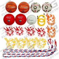 CHAMPION SPORTS Playground Activity Kit: 8 1/4 in_8 1/2 in_13 1/2 in_15 in Overall Dia, 7 Balls (MPN upgset2)
