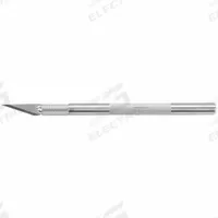 STANLEY Hobby Knife: Triangular, 1 in Blade Lg, 0.02 in Blade Thick, Steel, 5 in Handle Lg, Aluminum (MPN 10-401). Key specifications — attr307565: Aluminum; attr307563: Steel; attr307566: Yes; attr324883: STANLEY.