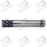 OSG Square End Mill: Carbide, EXO Coated, 7 Flute, 1" Mill Dia, 3" LOC, 6" OAL (MPN VGM7-0108)