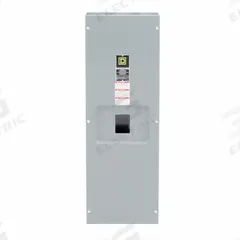 SQUARE D Circuit Breaker Enclosure: 3 Spaces, 400 A Amps, Surface Mounting, Indoor (MPN LA400S). Key specifications — For Use With: Square D LAL and LHL Circuit Breakers; Mounting Style: Surface; Location: Indoor; Brand: SQUARE D.