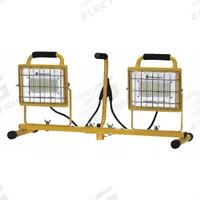 SOUTHWIRE Temporary Job Site Light: 13,000 lm Max Brightness, LED, 1, 1 Brightness Levels, 120V AC (MPN 111000). Key specifications — attr562627: Yellow; attr562654: LED; attr562671: 120V AC; attr562613: SOUTHWIRE; attr873195: 1.