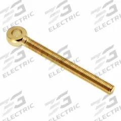 AMPG Fixed Rod End: Brass, Plain, 5 in Hole Center-to-End Lg, Right Hand, 7/8"-9 Thread Size (MPN ZEB180-BR). Key specifications — attr952243: AMPG.