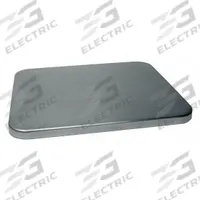 OHAUS Weighing Pan: Non-Sterile, Stainless Steel, Square, 11 3/4 in Overall Wd (MPN 30037452). Key specifications — Brand: OHAUS; Material: Stainless Steel; Boat Shape: Square; Includes Finger Tab: Not Included.