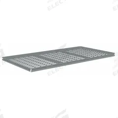 TENNSCO Shelf: 60 in x 36 in, 750 lb Load Capacity, Steel, 5 ga Decking, Gray, Shelf (MPN ZBES-6036W). Key specifications — Decking Material: Steel; Includes: (4) Beams; Decking Finish: Zinc Plated; Shelf Configuration: Single Straight; Color: Gray; Frame Material: Steel; Brand: TENNSCO; Frame Finish: Zinc Plated.