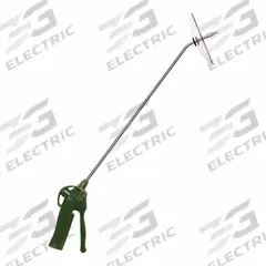 EXAIR Air Gun: Ergonomic Grip, Polyoxymethylene, 1/4 in Female NPT, 20 in Actual Extension Lg, 18 in (MPN 1808SS-20-CS). Key specifications — attr1328526: Polyoxymethylene; attr1328500: Extension Pipe; attr1328508: EXAIR; attr1328515: Yes; attr1328533: Yes.