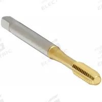 OSG Thread Forming Tap: #6-32 UNC, H3 / 2B, Modified Bottoming Chamfer, TiN Coated Cobalt (MPN 1400110405)