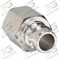 SNAP-TITE Hydraulic Quick Connect Hose Coupling: 1/4 in, 316 Stainless Steel, 1/4"-18 Thread Size (MPN SPHN4-4F). Key specifications — Thread Size: 1/4"-18; Seal Material: Buna; Brand: SNAP-TITE.