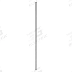 ASI GLOBAL Partition Column: Steel, Smooth Semi Gloss, Pepper Dust, 82 in Ht, 3 in Wd (MPN 40-91370303-90). Key specifications — Inner Core Type: Honeycomb; Brand: ASI GLOBAL PARTITIONS; Color: Pepper Dust; Finish/Texture: Smooth Semi Gloss.