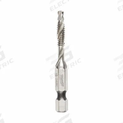 MILWAUKEE Drill, Tap, Countersink: #10-24 UNC - Impact-Rated Drill Tap/Countersinks