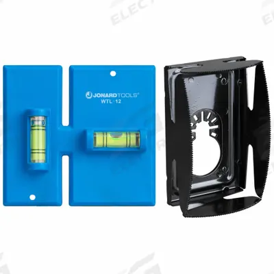 JONARD TOOLS Oscillating Tool Blade Set: 2 Blades, Rectangular - Open-Back Universal OIS Mounted Sets