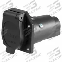 CURT Automotive Electrical Plug: 7-Way, Plastic, Vehicle (MPN 58150)