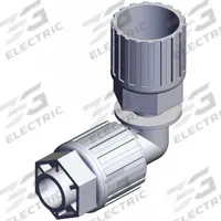 SMC High Purity Tube Fitting: 1/2 in OD x 1/2 in OD Size, Compression x Compression, PFA (MPN LQ3E4A-S). Key specifications — Series: LQ3; Brand: SMC; Standards: RoHS_6, RoHS_10.