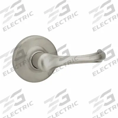 KWIKSET Door Lever Lockset: Passage Lever Locksets/Storeroom Lever Locksets, Nickel