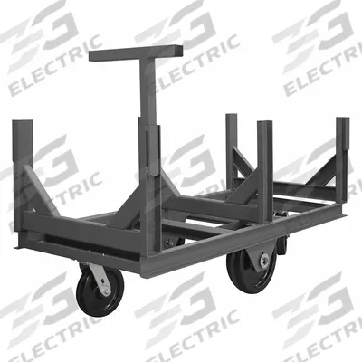 APPROVED VENDOR Bar and Pipe Truck: 5,000 lb, 60 in L x 28 in W x 30 1/2 in H Overall Dim. - Cradle-Style Bar & Pipe Trucks