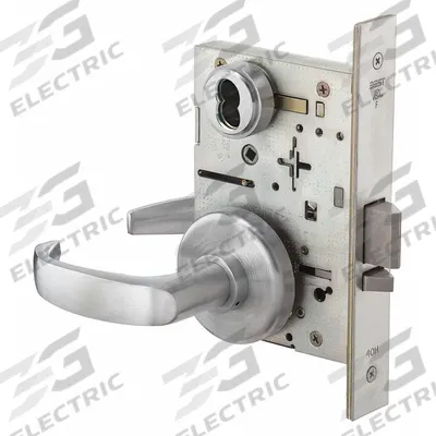 BEST Door Lockset: Office Lever Locksets, Chrome, ADA Compliant