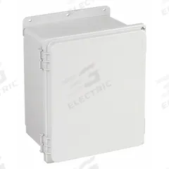 HOFFMAN Enclosure: Polyester, 8 in x 6 in x 4 in, NEMA 12/13/4/4X, Solid Cover, Hinged (MPN A864PHC). Key specifications — Brand: HOFFMAN; Closure Method: Quick Release Latch; Enclosure Material: Polyester; Knockouts: Not Included.