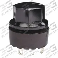 APPROVED VENDOR Rotary Switch: 4 Position, SP3T, 1/2 in Panel Mounting SIze, ZH-35 Series (MPN 2VLR8). Key specifications — Manufacturer Part Number: 2VLR8; AC Contact Rating: 13 A @ 125 V; Terminal Connection Type: Solder Lug; Series: ZH-35; Brand: APPROVED VENDOR; Number of Positions: 4; Switch Function: Off/On/On/On.