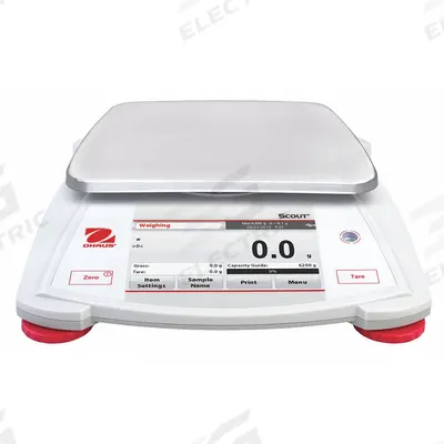 OHAUS Compact Bench Scale: 6,200 g Capacity, 0.1 g Readability - Precision Lab Balances