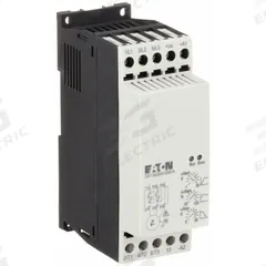 EATON Soft Start: 480V AC, 11 A Output Current, No Bypass, NEMA 1, 60/50 Hz, Three Phase (MPN DS7-342SX012N0-N). Key specifications — Control Voltage: 120-230V AC; Manufacturer Part Number: DS7-342SX012N0-N.