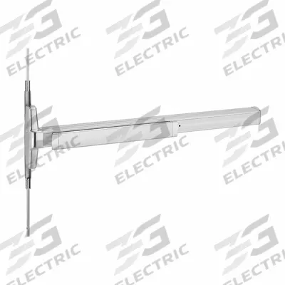 VON DUPRIN Exit Device: Chrome (MPN QEL3547AEO 3 26D) - Concealed Vertical Rod Push Bars